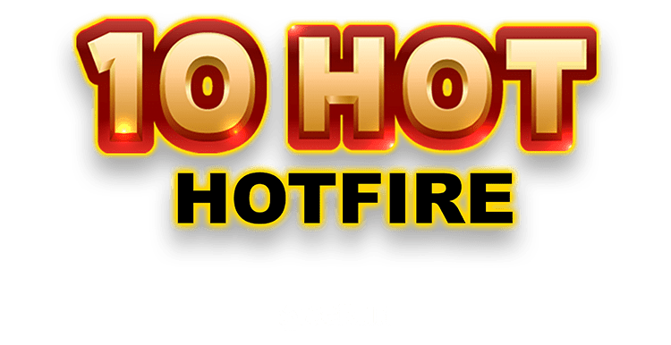 10 Hot HOTFIRE Slot Logo