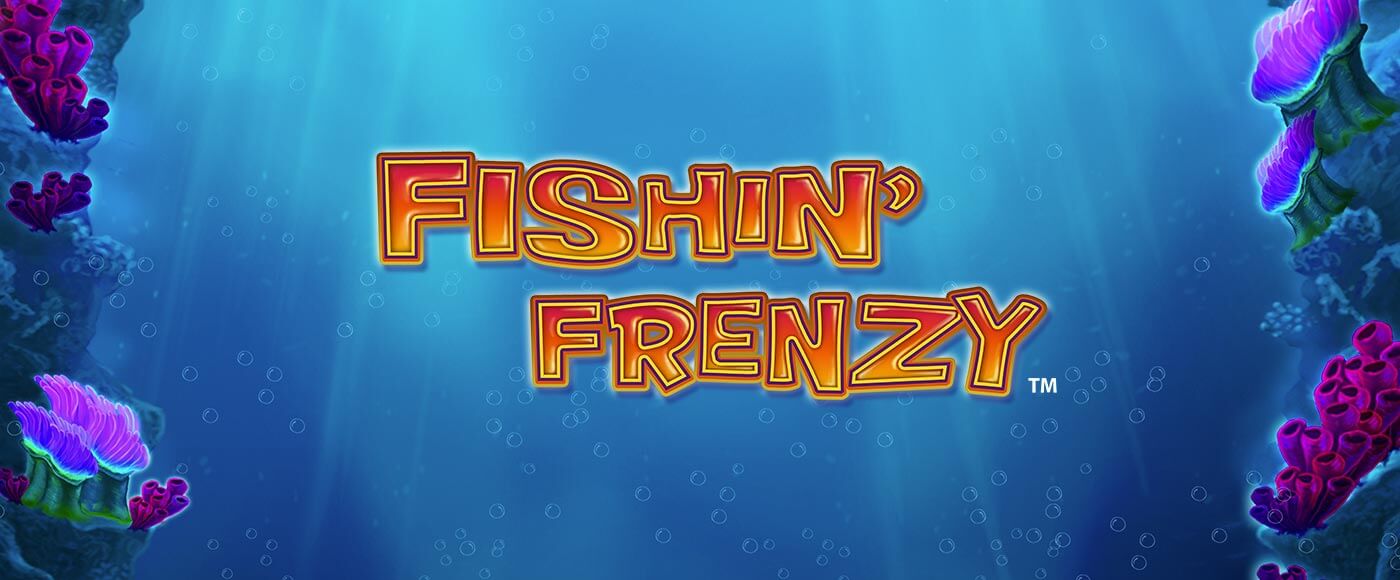 Fishin' Frenzy Slot Logo Slots UK
