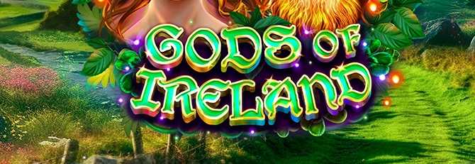 Gods of Ireland Slot Logo Slots UK