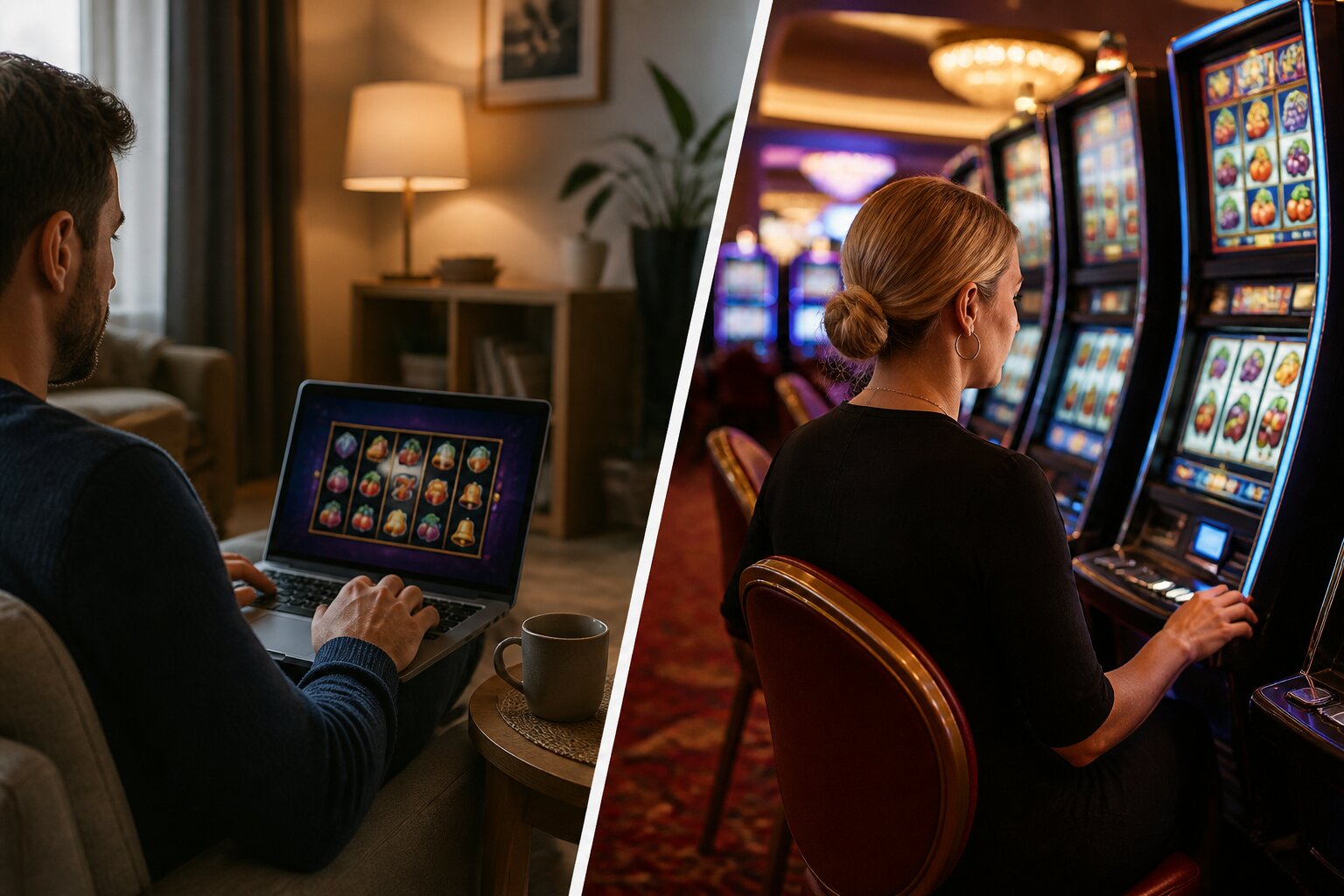 Online Slots Versus Real Slots: Key Differences, Pros & Cons Explained